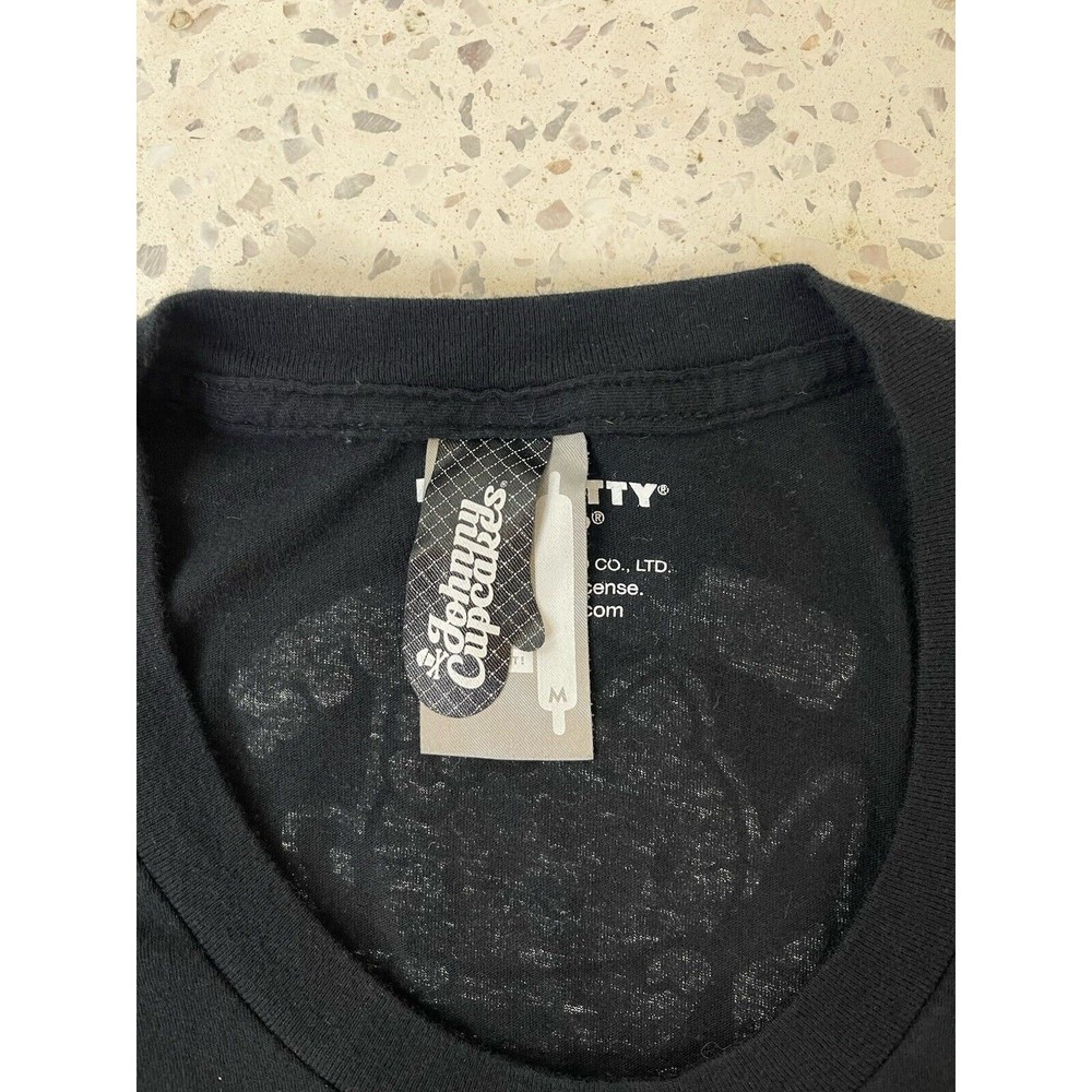 Vtg Johnny Cupcakes Women Medium Black TShirt Hello Kitty Streetwear Kawaii Cute - Picture 7 of 11